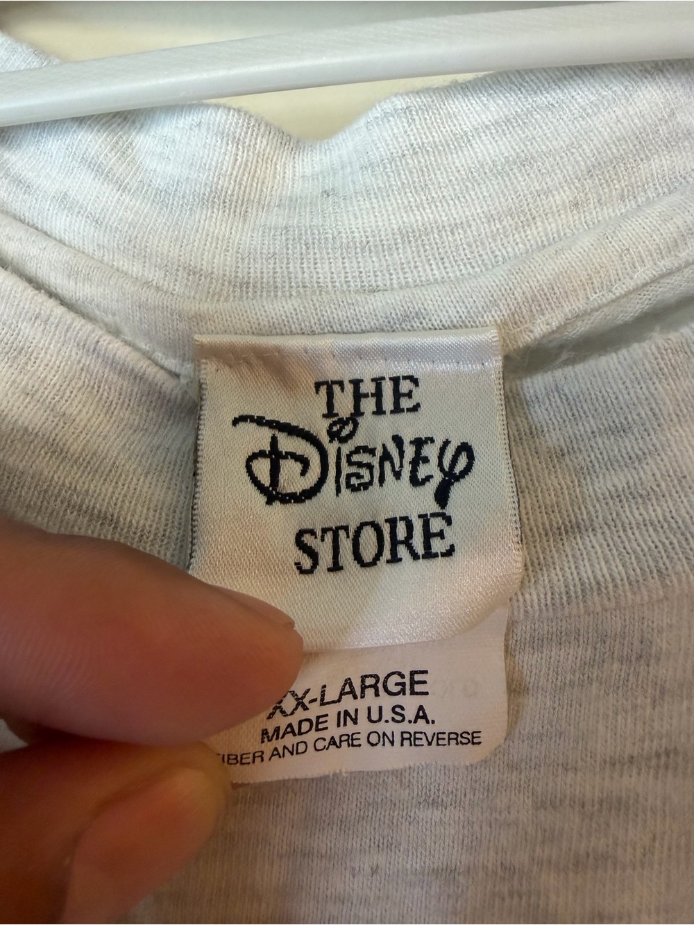 Vintage Disney Store Mickey Mouse Sketch Graphic Tee XXL USA Made Y2K - Picture 6 of 8